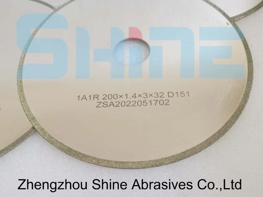 কাস্টমাইজড গ্রাউভিং 1A1R ডায়মন্ড হুইল এবং উচ্চ তাপমাত্রা ক্ষমতা কাটা বন্ধ