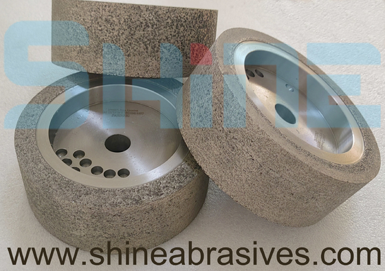 25 মিমি ব্যাসার্ধ ডায়মন্ড গ্লাইস Abrasives মেটাল বন্ড গ্রাইন্ডিং হুইল clogging