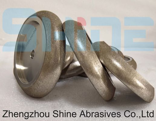 উচ্চ-অ্যালোয় ব্যান্ডসওয়ার তীক্ষ্ণ করার জন্য ইলেক্ট্রোপ্লেটেড সিবিএন প্রোফাইল গ্রিলিং হুইল