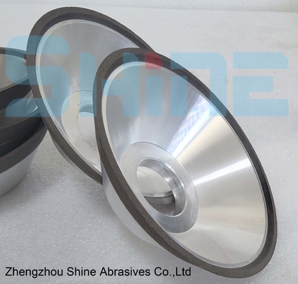 11V9 বাউল আকৃতির রজন বন্ড ডায়মন্ড / সিবিএন গ্রাইন্ডিং হুইল স্টেইনলেস স্টীল