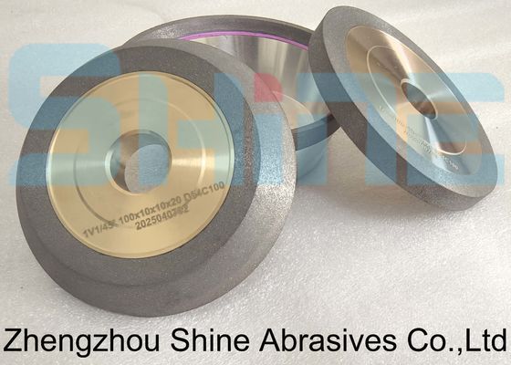 1V1 হাইব্রিড বন্ড ডায়মন্ড সিএনসি চাকা কার্বাইড ড্রিল বিট জন্য ডিজাইন করা