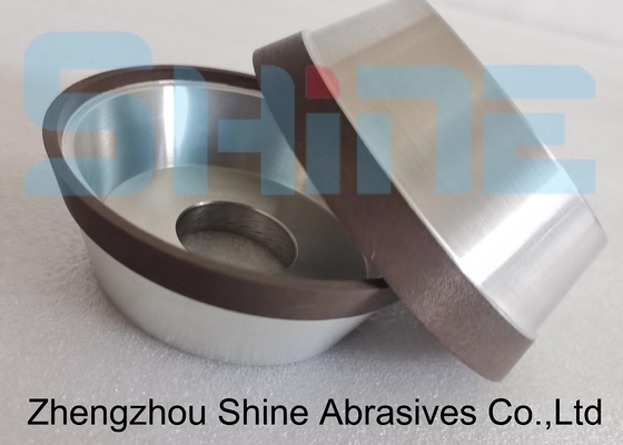 100mm 11V9-70° রেজিন বন্ড হীরা কাপ চাকা কার্বাইড ধারালো জন্য