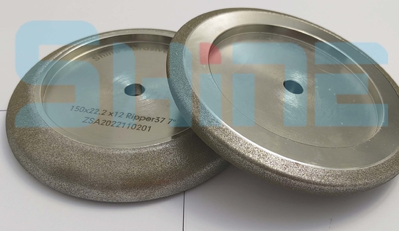 কার্বাইড বন্ড তীক্ষ্ণ করার জন্য সর্বোচ্চ RPM 4000 সহ উচ্চ পোরোসিটি সিবিএন ডায়মন্ড গ্রিলিং হুইল