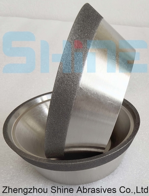 100mm 11V9 রেজিন বন্ড সিবিএন / ডায়মন্ড গ্রাইন্ডিং হুইল সিএনসি সরঞ্জাম গ্রাইন্ডিং জন্য