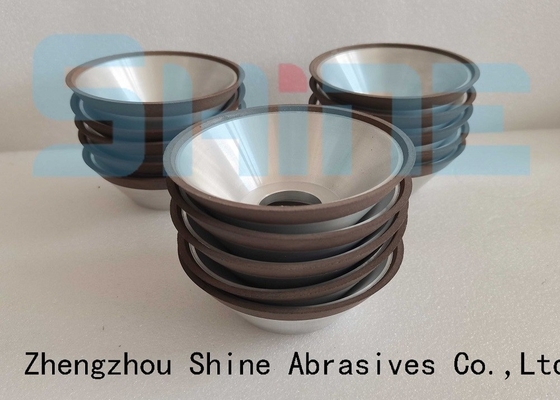 4.5'' রেজিন বন্ড ডায়মন্ড গ্রিলিং হুইলস 11V9 ফ্লারিং কাপ আকৃতি