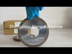 1E1 সলিড কার্বাইড টপযুক্ত সরঞ্জাম গ্রাইন্ডিং শেফিংয়ের জন্য ধাতব বন্ড চাকা।