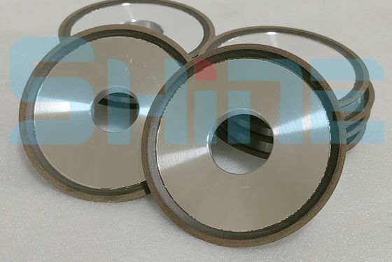 4 ভি 2 ডিশের আকারের রজন বন্ড কার্বাইড স্যাবলেডগুলি তীক্ষ্ণ করার জন্য ডায়মন্ড গ্রিলিং হুইল