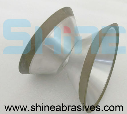 11V9 কাপ আকৃতির রজন বন্ড টংস্টেন কার্বাইড তীক্ষ্ণ করার জন্য ডায়মন্ড গ্রিলিং হুইল