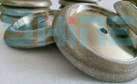 কার্বাইড বন্ড তীক্ষ্ণ করার জন্য সর্বোচ্চ RPM 4000 সহ উচ্চ পোরোসিটি সিবিএন ডায়মন্ড গ্রিলিং হুইল