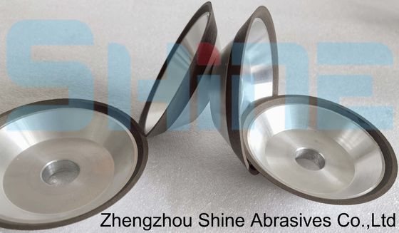 12V9 বাটি আকৃতির রজন বন্ড ডায়মন্ড গ্রাইন্ডিং হুইল জন্য বৃত্তাকার তিরের ব্লেড