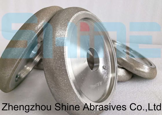 ইলেক্ট্রোপ্লেটেড ব্যান্ডসওয়ার ধারকতা কাঠের ব্যান্ডসওয়ার ব্লেডগুলির জন্য সিবিএন গ্রিলিং হুইল