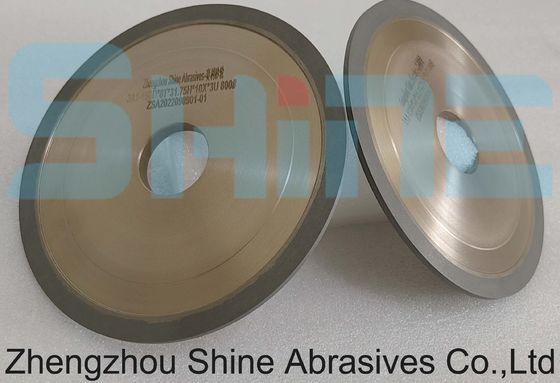 টংস্টেন কার্বাইড অ্যালোয়স কোয়ার্টজ কাটা জন্য ডায়মন্ড ফ্ল্যাটিং সিএনসি চাকা