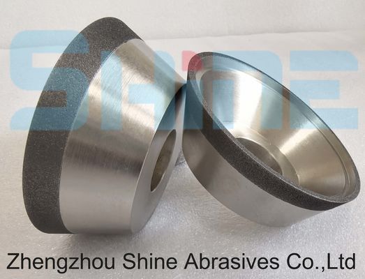 75mm 11V9 রেজিন বন্ড সিবিএন / ডায়মন্ড গ্রাইন্ডিং হুইল সিএনসি সরঞ্জাম গ্রাইন্ডিং জন্য