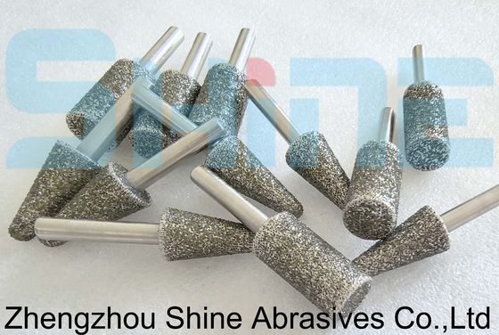 ইলেক্ট্রোপ্লেটেড ডায়মন্ড / সিবিএন গ্রিলিং ম্যান্ড্রেলস এবং কার্বাইড সরঞ্জামগুলির জন্য হুইলস