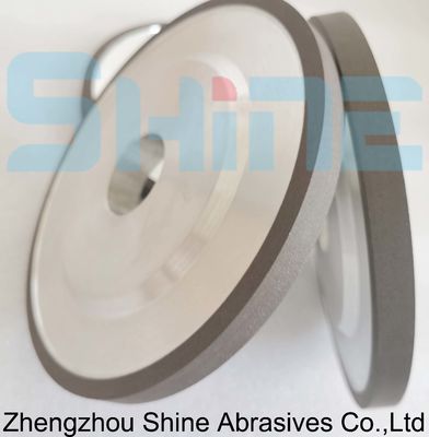 সিমেন্টেড কার্বাইডের জন্য 100 মিমি 14 এফ 1 রেজিন বন্ড ডায়মন্ড / সিবিএন গ্রিলিং হুইল