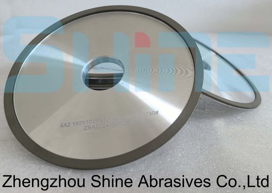 4A2 টংস্টেন কার্বাইড মেশিনিংয়ের জন্য রজন বন্ড ডায়মন্ড গ্রিলিং হুইল