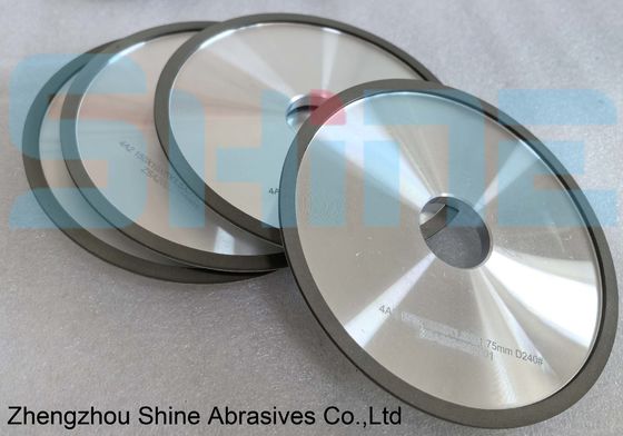 4A2 রজন বন্ড ডায়মন্ড গ্রিলিং হুইল প্রোফাইল গ্রিলিং HSS তীক্ষ্ণকরণের জন্য