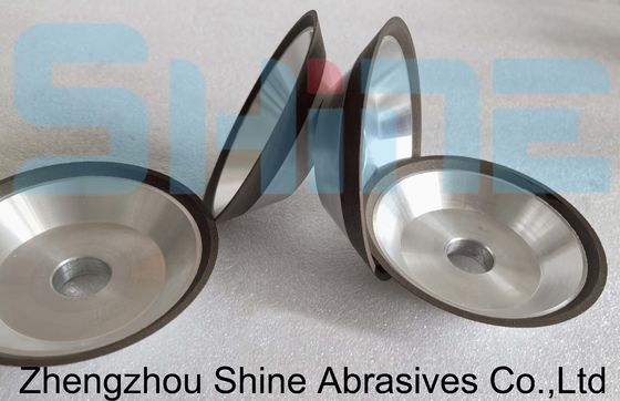 কাঠের শিল্পের সরঞ্জামগুলির জন্য 4 ভি 2 রেসিস বন্ড ডায়মন্ড গ্রিলিং হুইল