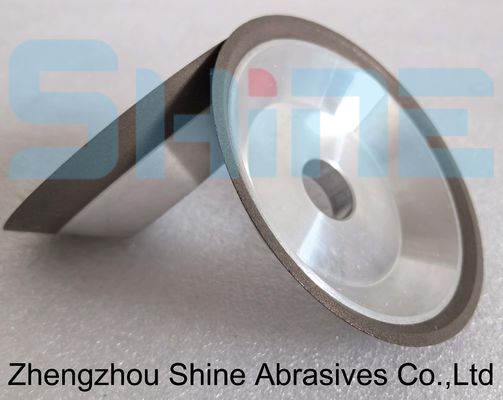 কাঠের শিল্পের সরঞ্জামগুলির জন্য 4 ভি 2 রেসিস বন্ড ডায়মন্ড গ্রিলিং হুইল