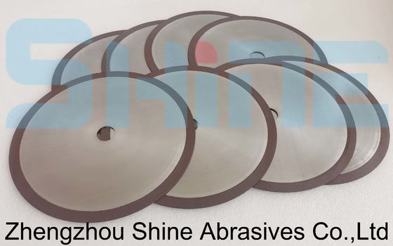 রজন বন্ড 1A1R সলিড কার্বাইড উপাদানগুলির জন্য ডায়মন্ড কাটার হুইল