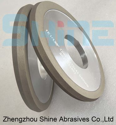 1E1 সলিড কার্বাইড টপযুক্ত সরঞ্জামগুলির জন্য ধাতব বন্ড হুইল গ্রিলিং শেফিং