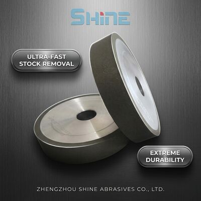 1A1 ডায়মন্ড রেজিন বন্ড গ্রাইন্ডিং হুইল ৪ ইঞ্চি গ্লাস টাইলসের জন্য