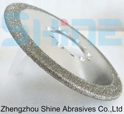 ইলেক্ট্রোপ্লেটেড ডায়মন্ড কাস্ট আয়রন গ্রিলিং হুইলস ধাতু প্রক্রিয়াকরণের জন্য