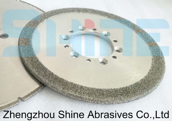 ইলেক্ট্রোপ্লেটেড ডায়মন্ড কাস্ট আয়রন গ্রিলিং হুইলস ধাতু প্রক্রিয়াকরণের জন্য