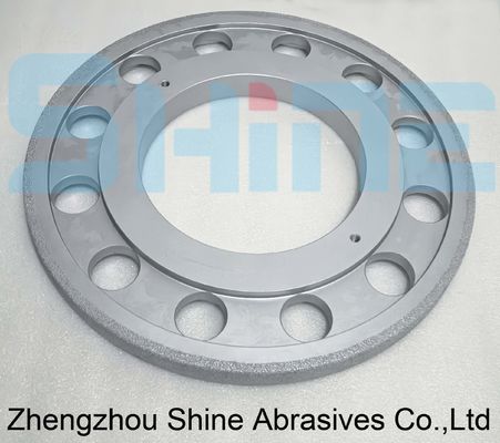 ঢালাই লোহার পৃষ্ঠতল গ্রাইন্ডিং এবং শান দেওয়ার জন্য 600D ব্রেইজড হীরক চাকা
