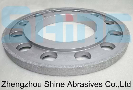 ঢালাই লোহার পৃষ্ঠতল গ্রাইন্ডিং এবং শান দেওয়ার জন্য 600D ব্রেইজড হীরক চাকা