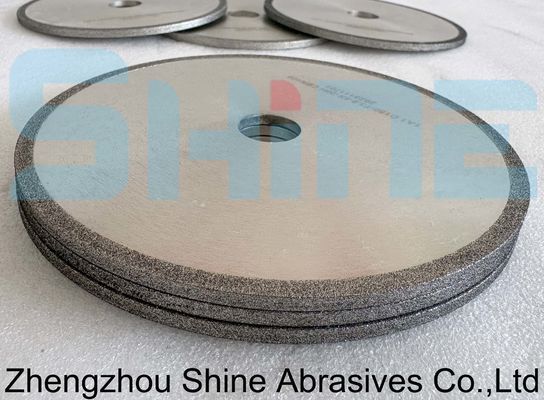 150 MM টংস্টেন কার্বাইডের জন্য ইলেক্ট্রোপ্লেটেড ডায়মন্ড সিবিএন গ্রিলিং হুইল