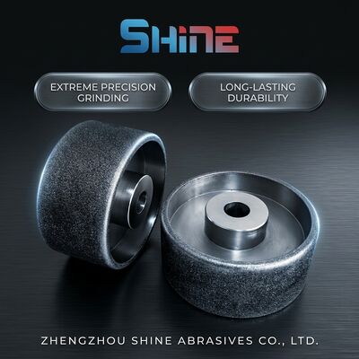 কাঠের এইচএসএস ছুরি গ্রিলিং এবং ধারালো করার জন্য ইলেক্ট্রোপ্লেটেড সিবিএন হুইল