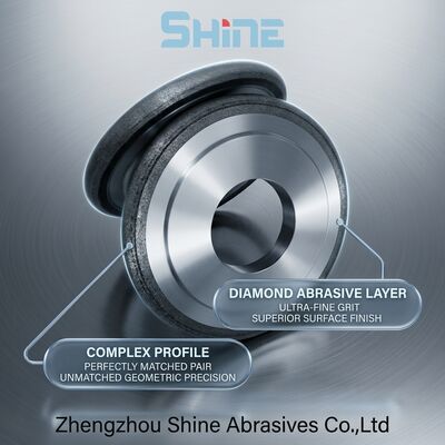 14FF1 মেটাল বন্ড সিবিএন গ্রাইন্ডিং হুইল HSS টুল স্টিল স্টেইনলেস-এর জন্য