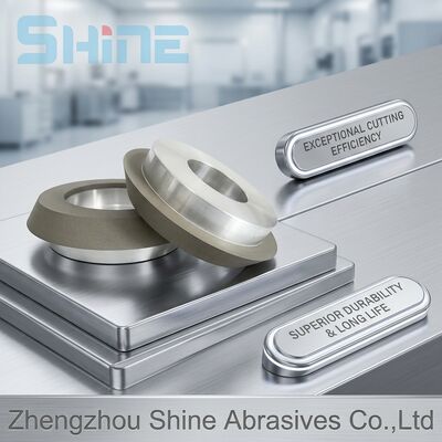 কাস্টমাইজড 6A2 ডায়মন্ড কাপ হুইল কঠিন কার্বাইড উপকরণ গ্রাইন্ডিং জন্য