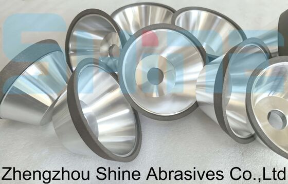 11 ভি 9 হাইব্রিড সিবিএন ডায়মন্ড গ্রিলিং হুইল ফ্লটিং ক্লিয়ারিং এবং গ্যাসিংয়ের জন্য