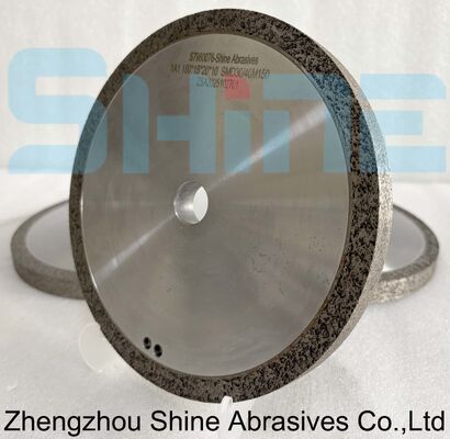 14F1 Electroplated Diamond Grinding Wheel 150mm D91 Sharp Protruding Grain Low Cutting Resistance Stable Processing