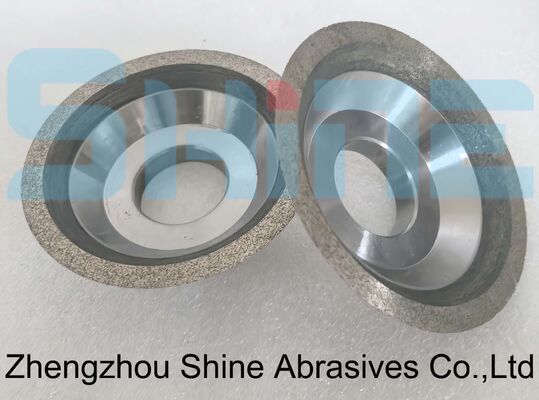 11V9 ভিট্রিফাইড বন্ড CBN কাপ গ্রাইন্ডিং হুইল 100x35x20 মিমি স্টেইনলেস স্টীল অ্যান্টি-স্ক্র্যাচ গ্রাইন্ডিংয়ের জন্য