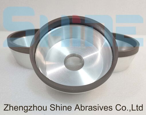 150mm 6A2 Resin Bond Diamond Cup Wheel 100 Grit For Ferrite Magnetic Core Grinding