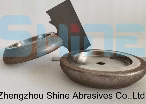 127x25.4x12.7 মিমি সিবিএন শার্পিং হুইল ফর 1'' স্পেসিং ব্যান্ড সাগ