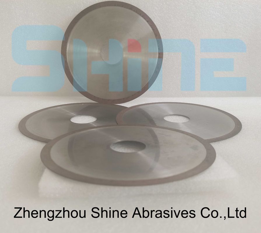 আল্ট্রা পাতলা 1A1R ডায়মন্ড হুইল কাস্টমাইজড সর্বোচ্চ অপারেটিং তাপমাত্রা সর্বোচ্চ অপারেটিং গতি