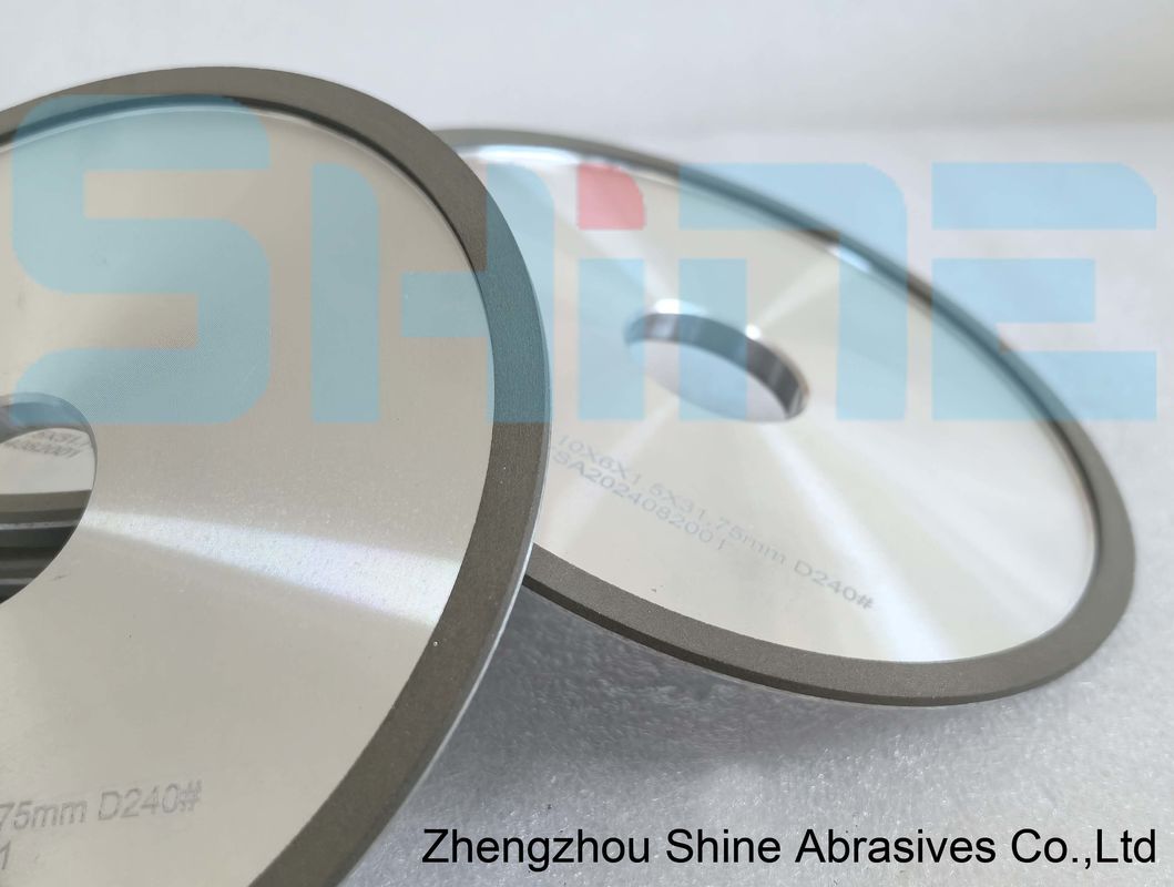 4A2 টংস্টেন কার্বাইড মেশিনিংয়ের জন্য রজন বন্ড ডায়মন্ড গ্রিলিং হুইল