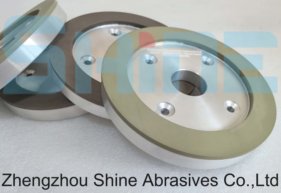 6A2C ধাতু কার্বাইড সরঞ্জাম তীক্ষ্ণ করার জন্য রজন বন্ড গ্রিলিং হুইল