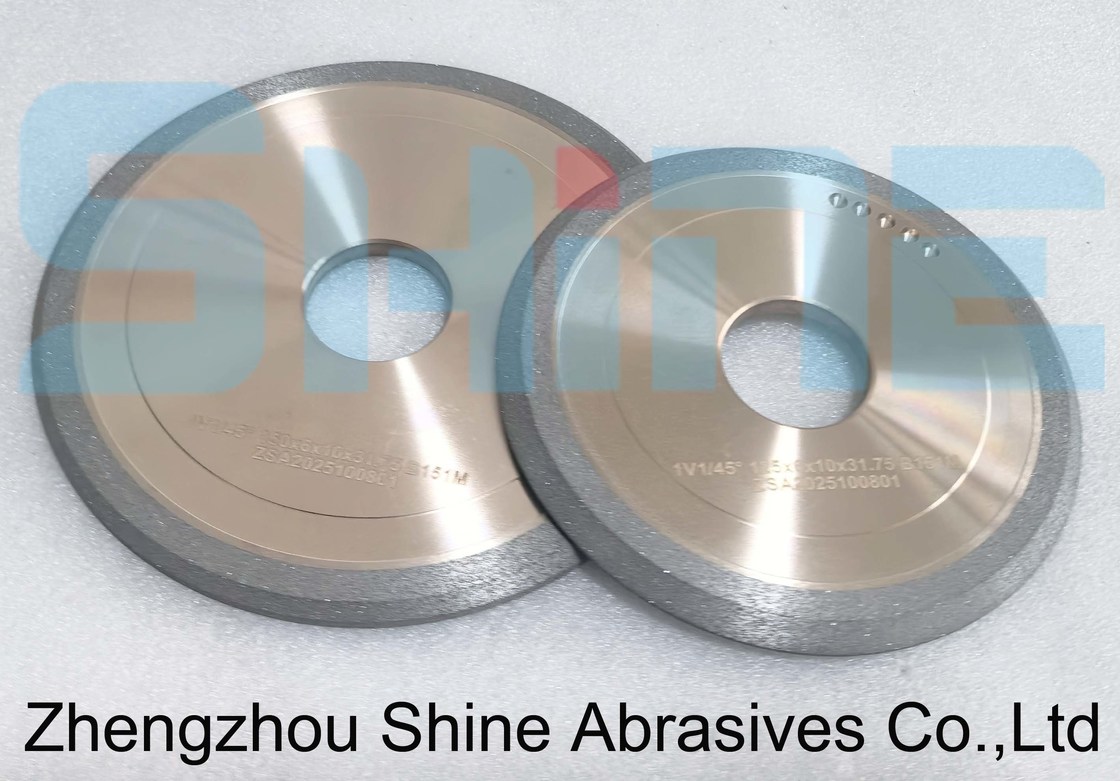 হাইব্রিড বন্ড CBN টালফ্রাম কার্বাইড এবং HSS সরঞ্জামগুলির জন্য চাকা ফ্ল্যাটিং মিলিং