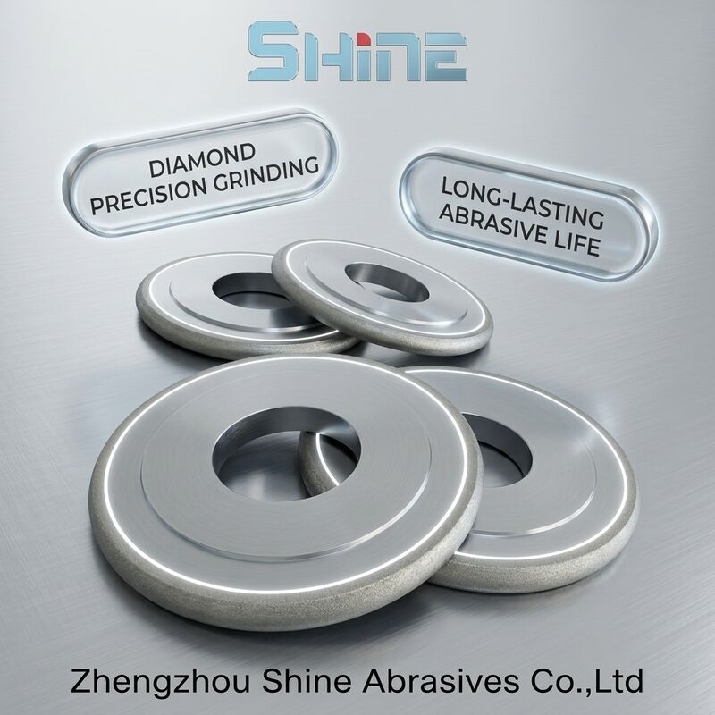 14FF1 মেটাল বন্ড সিবিএন গ্রাইন্ডিং হুইল HSS টুল স্টিল স্টেইনলেস-এর জন্য