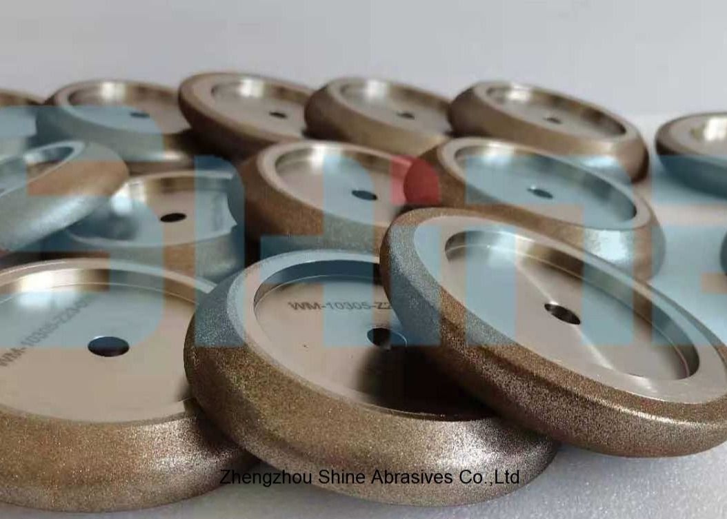 ইলেক্ট্রোপ্লেটেড সিবিএন শেফিং হুইল 5' 127mm WM9/29 প্রোফাইল