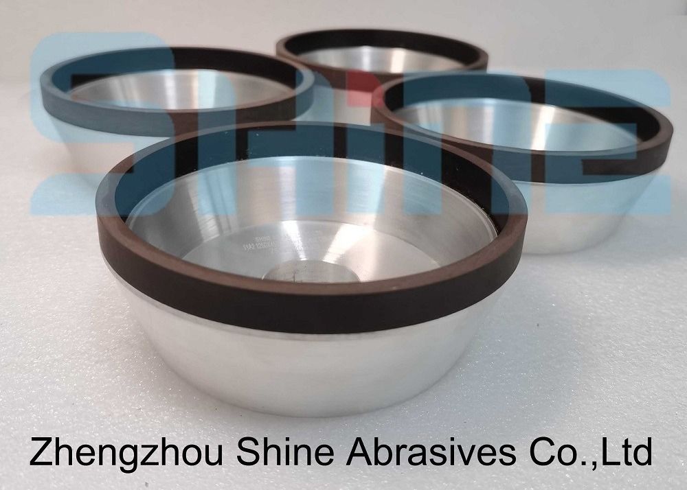 বাউল আকৃতি 125mm ডায়মন্ড এবং Cbn গ্রাইন্ডিং হুইল 100 Grit