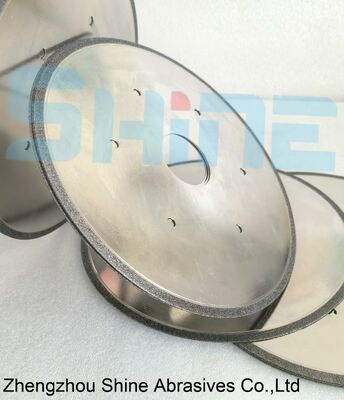 এইচএসএস উপকরণগুলির জন্য ইলেক্ট্রোপ্লেটেড 1A1R 250mm CBN কাটিং হুইল